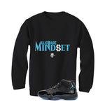 Air Jordan 11 Gamma Blue Matching T-Shirt, Sweatshirts & Hoodies Black T-Shirt (Millionaire Mindset)| illcurrency