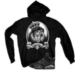 Air Jordan 6 Cap and Gown Matching T-Shirt, Sweatshirts & Hoodies Black T-Shirt (A Kings Life)| illcurrency