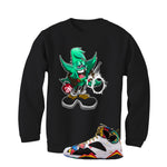 Air Jordan 7 Miro Matching T-Shirt Black T-Shirt (Bad Weed)| illcurrency