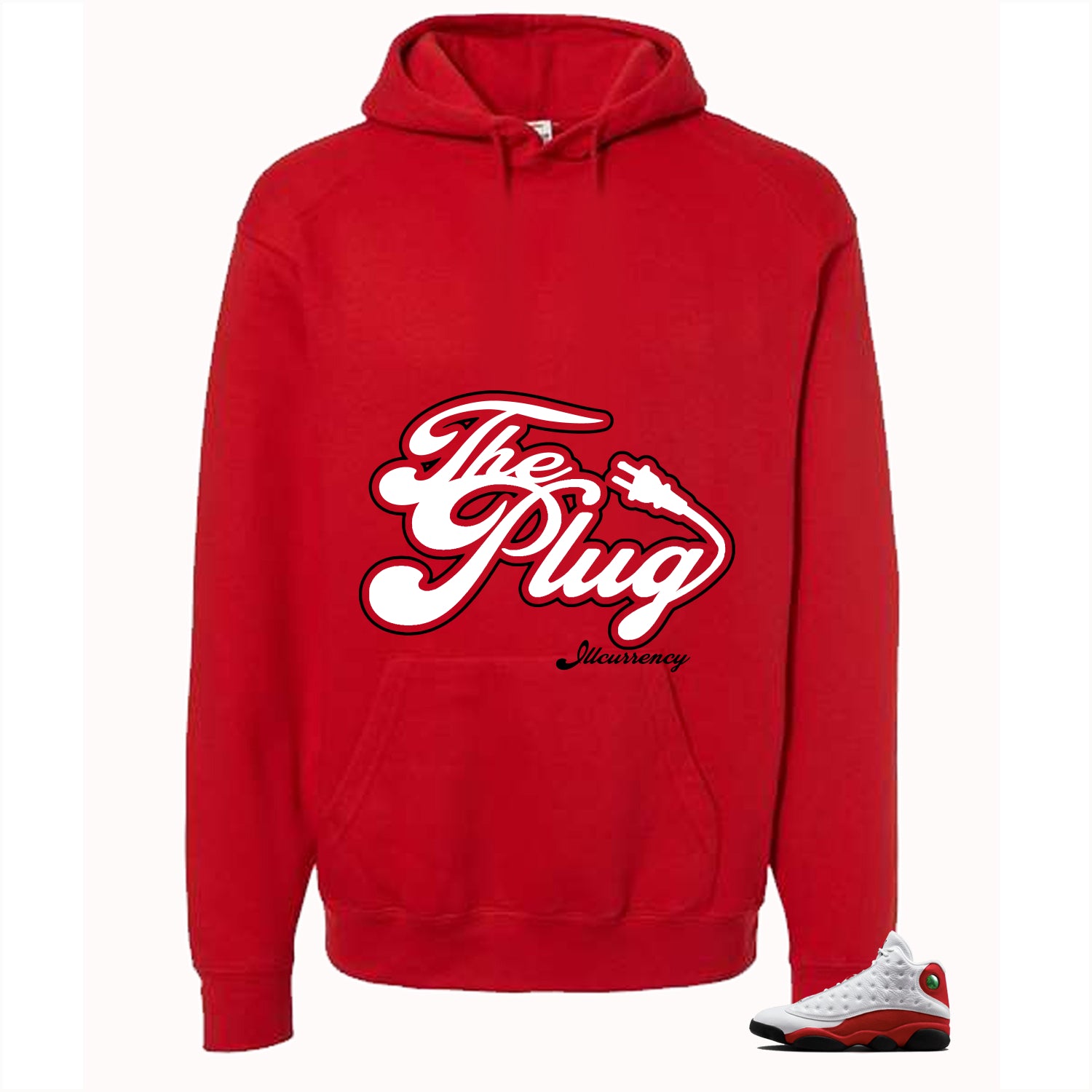 Hoodies Red (The Plug)