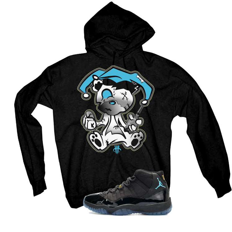 Air Jordan 11 Gamma Blue Matching T-Shirt, Sweatshirts & Hoodies Black T-Shirt (Teddy Joker)| illcurrency