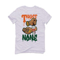Nike Air Griffey Max 1 “Miami Hurricanes” | illcurrency White T-Shirt (TRUST NO ONE)