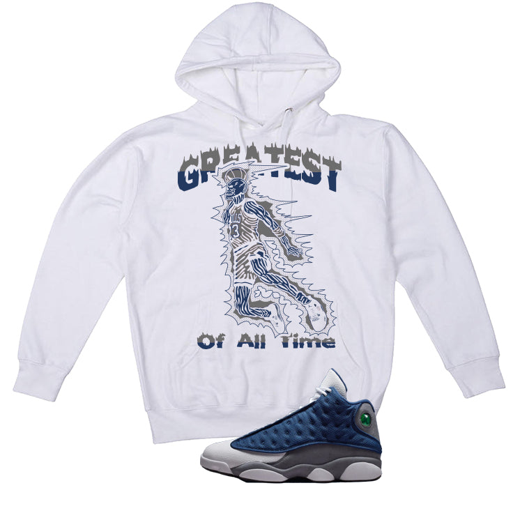 Air Jordan 13 Flint White T-Shirt (Greatest of all time)| illcurrency