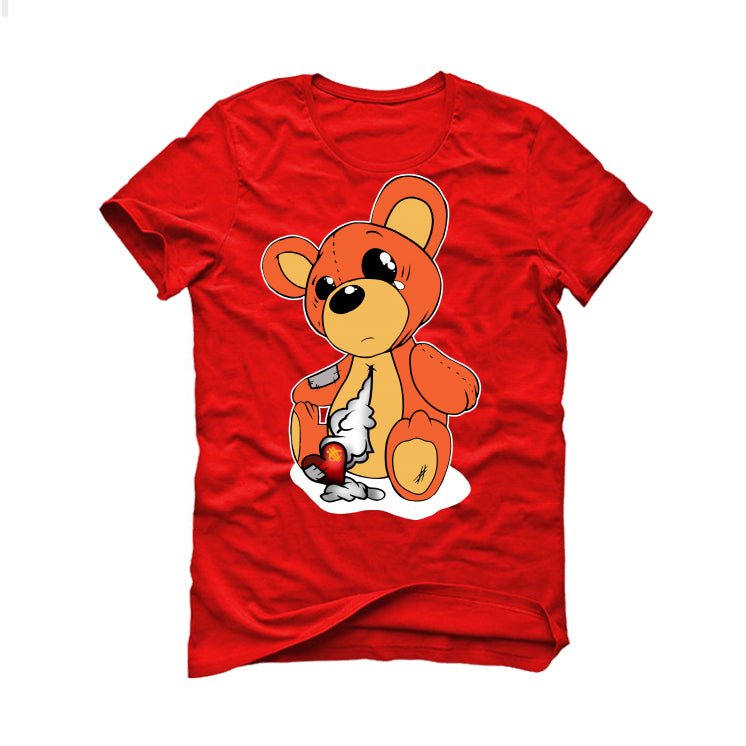DTLR x New Balance 9060 “Fire Sign” | illcurrency Red T-Shirt (Big Teddy)