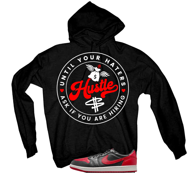 Air Jordan 1 Low OG Banned Matching T-Shirt, Sweatshirts & Hoodies Black T-Shirt (Haters Catch Up)| illcurrency