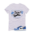 Air Jordan 1 Low OG Game Royal White T-Shirt (Authentic)| illcurrency