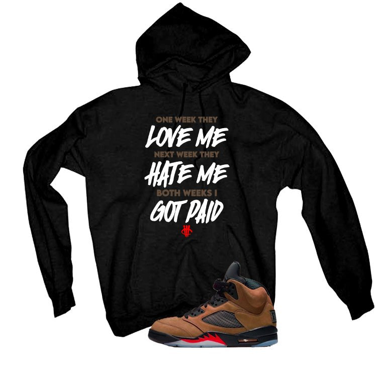 Air Jordan 5 Archaeo Brown Black T-Shirt (Paid)| illcurrency
