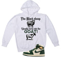 Air Jordan 1 High OG WMNS Fir Matching T-Shirt, Sweatshirts & Hoodies White T-Shirt (the black sheep usually turns into the GOAT!)