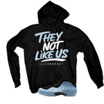 Nike Air Foamposite One Psychic Blue Black T-Shirt (They not like us)| illcurrency