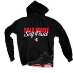 Air Jordan 6 Reverse Infrared Matching T-Shirt, Sweatshirts & Hoodies Black T-Shirt (Self Made)| illcurrency