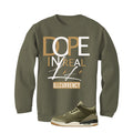Air Jordan 3 Family Affair Matching T-Shirt, Sweatshirts & Hoodies Military Green T-Shirt (DOPE)