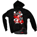 Air Jordan 12 Bloodline Matching T-Shirt, Sweatshirts, & Hoodies Black T-Shirt (Big Teddy)