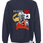 Air Jordan 6 Olympic Navy Blue T-Shirt (GOAT)| illcurrency