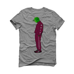 Air Jordan 5 Burgundy - Grey T-Shirt (ILL DRIP)