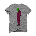 Air Jordan 5 Burgundy - Grey T-Shirt (ILL DRIP)
