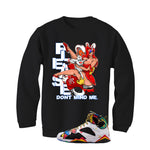 Air Jordan 7 Miro Matching T-Shirt Black T-Shirt (Street Roger)| illcurrency