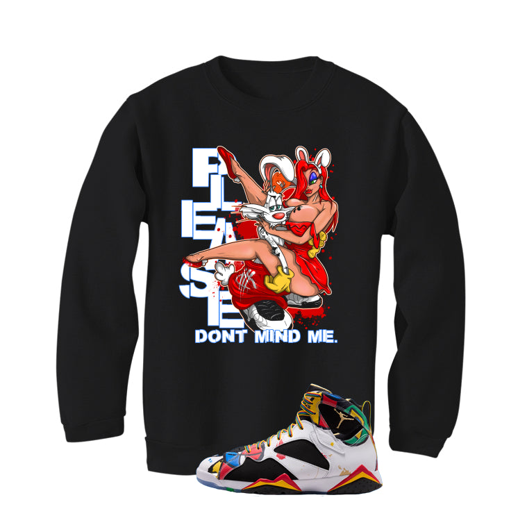 Air Jordan 7 Miro Matching T-Shirt Black T-Shirt (Street Roger)| illcurrency
