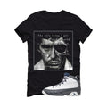 Air Jordan 9 Flint Grey Matching T-Shirt, Sweatshirts & Hoodies Black T-Shirt (Only Thing I Got)| illcurrency