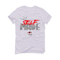 Air Jordan 13 Wolf Grey - White T-Shirt (Self Made)