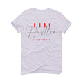 Air Jordan 13 Wolf Grey - White T-Shirt (Born Hustler)