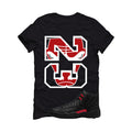 Air Jordan 12 Bloodline Matching T-Shirt, Sweatshirts, & Hoodies Black T-Shirt (23)| illcurrency