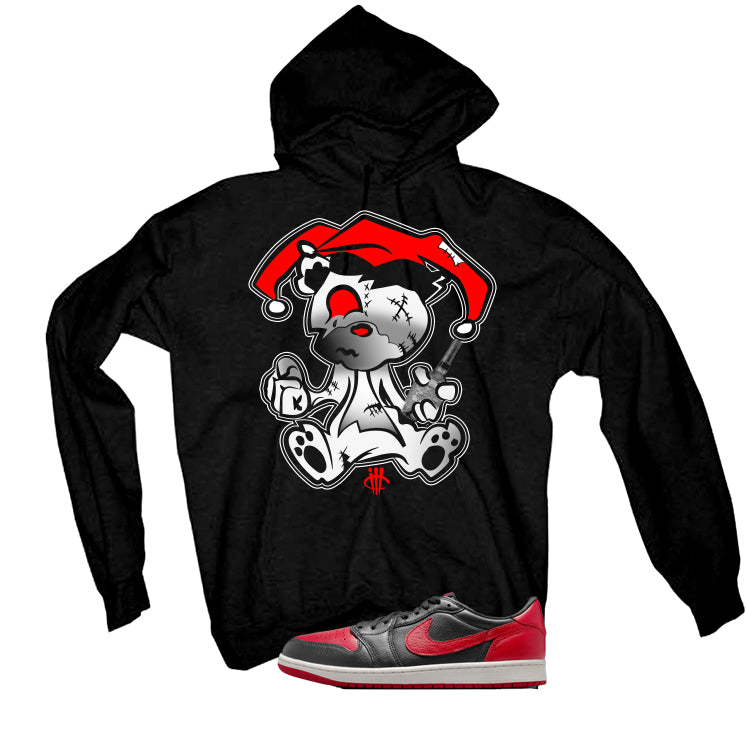 Air Jordan 1 Low OG Banned Matching T-Shirt, Sweatshirts & Hoodies Black T-Shirt (Teddy Joker)| illcurrency