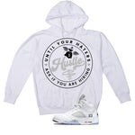 Air Jordan 5 OG White Metallic Matching T-Shirt, Sweatshirts & Hoodies White T-Shirt (Haters Catch Up)| illcurrency