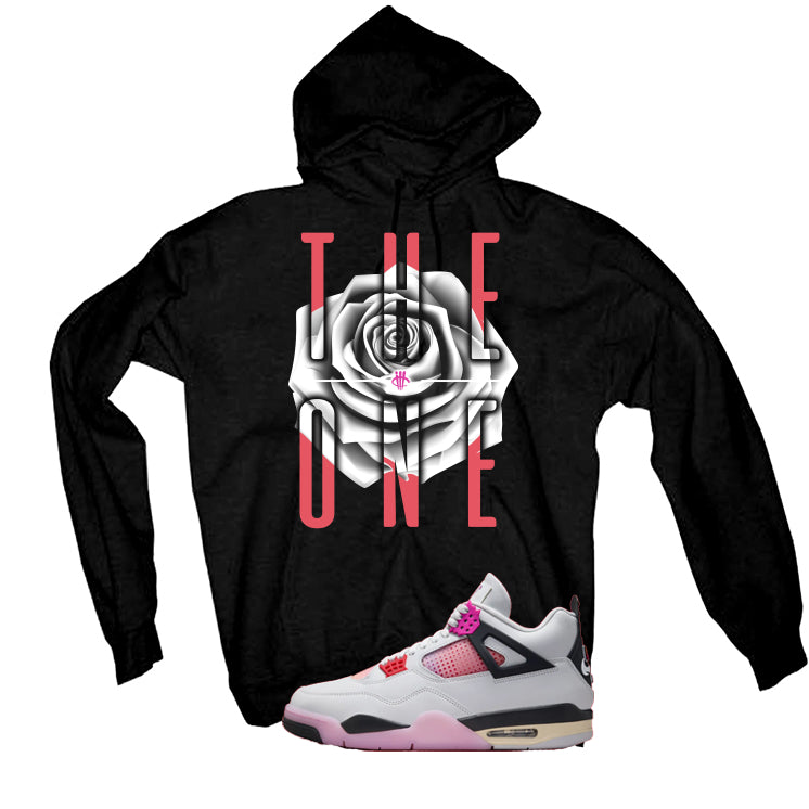 Air Jordan 4 Comic Matching T-Shirt Black T-Shirt (The One)| illcurrency