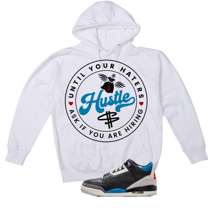 Air Jordan 3 OG Rare Air White T-Shirt (Haters Catch Up)| illcurrency