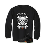 Air Jordan 5 Halloween Matching T-Shirt Straw Hat Cruise