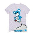 Air Jordan 9 “Powder Blue” | illcurrency White T-Shirt (Big Teddy)