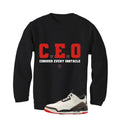 Air Jordan 3 OG World’s Best Dad Matching T-Shirt, Sweatshirts, & Hoodies Black T-Shirt (Ceo)