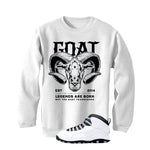Air Jordan 10 OG Steel White T-Shirt (Legends Are Born)| illcurrency