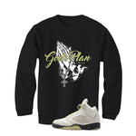Air Jordan 5 WMNS Luminous Green Black T-Shirt (Gods Plan)| illcurrency