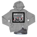 Air Jordan 5 Wolf Grey Matching T-Shirt, Sweatshirts & Hoodies Grey T-Shirt (Friends)