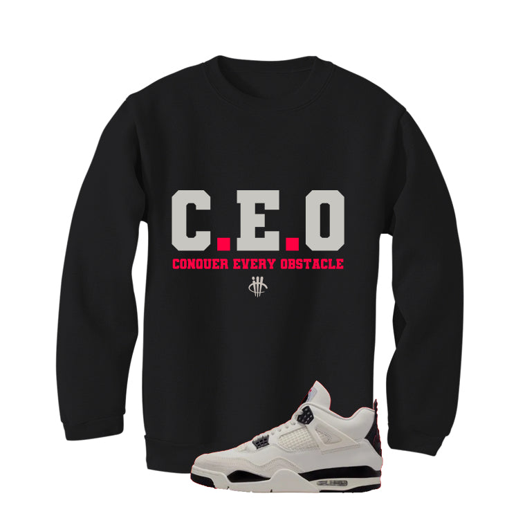 Air Jordan 4 Flight Club Matching T-Shirt, Sweatshirts & Hoodies Black T-Shirt (Ceo)| illcurrency