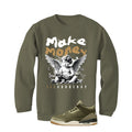 Air Jordan 3 Family Affair Matching T-Shirt, Sweatshirts & Hoodies Military Green T-Shirt (Make Money)