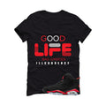 Air Jordan 6 Reverse Infrared Matching T-Shirt, Sweatshirts & Hoodies Black T-Shirt (Bad Choices)| illcurrency