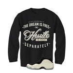 Nike Foamposite Pro Pearl Matching T-Shirt, Sweatshirts & Hoodies Black T-Shirt (The Dream Is Free)| illcurrency