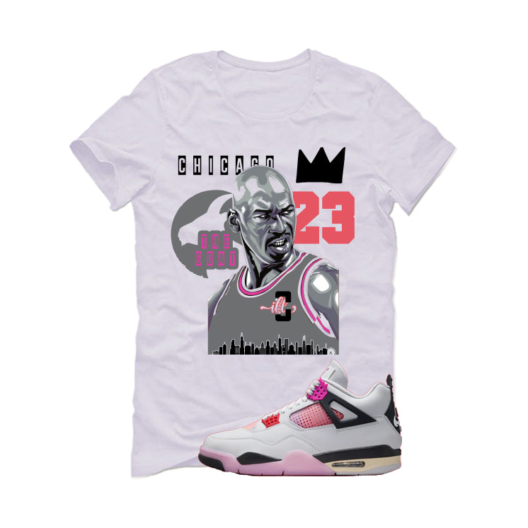 Air Jordan 4 Comic Matching T-Shirt White T-Shirt (Jordan)| illcurrency