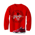 Air Jordan 4 Toro Bravo Matching T-Shirt, Sweatshirts, & Hoodies Red T-Shirt (Haters Catch Up)