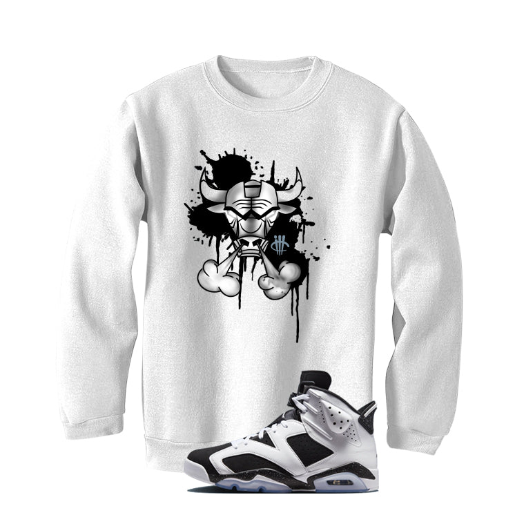 Air Jordan 6 Oreo Matching T-Shirt White T-Shirt (Iron Bull)| illcurrency