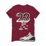 A Ma Maniere x Air Jordan 3 Burgundy Crush Maroon T-Shirt (23)| illcurrency