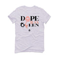 GS Air Jordan 3 “Red Stardust” | illcurrency White T-Shirt (Dope Black Queen)