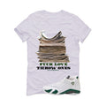 Air Jordan 14 Forest Green Matching T-Shirt Fck Love
