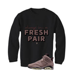 A Ma Maniere x Air Jordan 6 Built for This Matching T-Shirt, Sweatshirts & Hoodies Black T-Shirt (Fresh Pair)| illcurrency