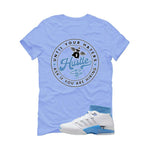 Air Jordan 17 Low University Blue Carolina Blue T-Shirt (Haters Catch Up)| illcurrency