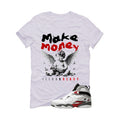 Air Jordan 8 Bugs Bunny Matching T-Shirt, Sweatshirts & Hoodies White T-Shirt (Make Money)| illcurrency