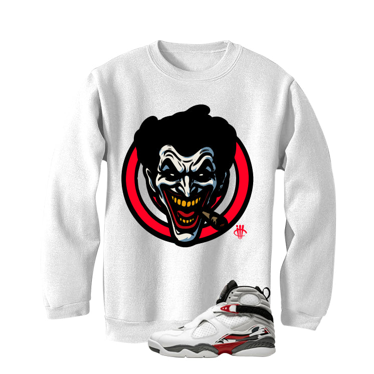 Air Jordan 8 Bugs Bunny Matching T-Shirt, Sweatshirts & Hoodies White T-Shirt (Joke The Joker)| illcurrency
