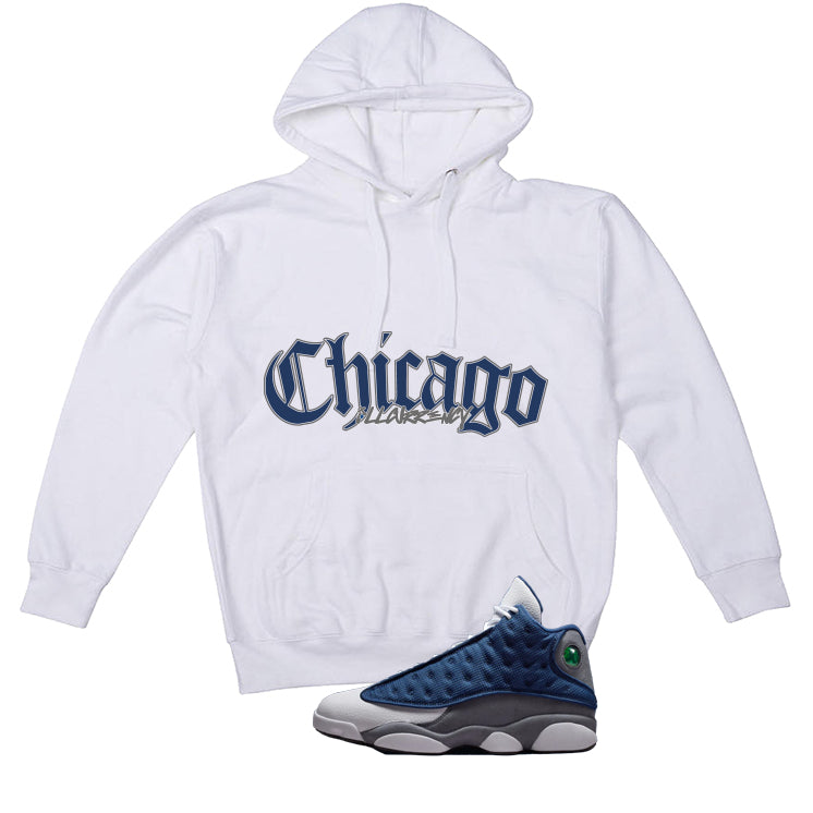 Air Jordan 13 Flint White T-Shirt (Chicago)| illcurrency